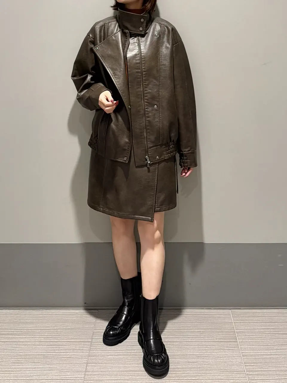 GRACE CONTINENTAL MORITA AI コーディネート画像