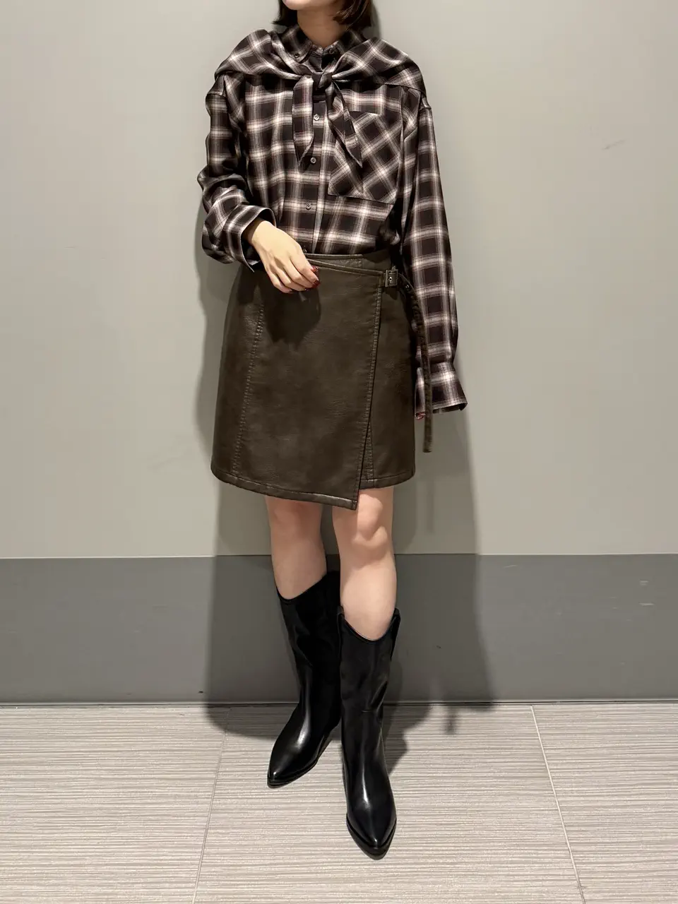 GRACE CONTINENTAL MORITA AI コーディネート画像