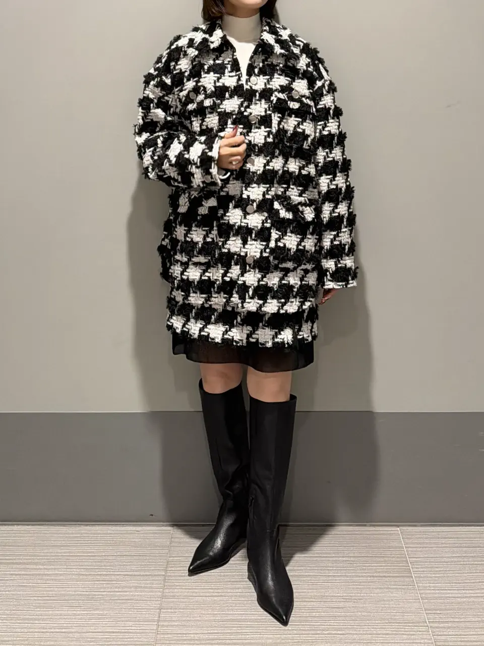 GRACE CONTINENTAL MORITA AI コーディネート画像