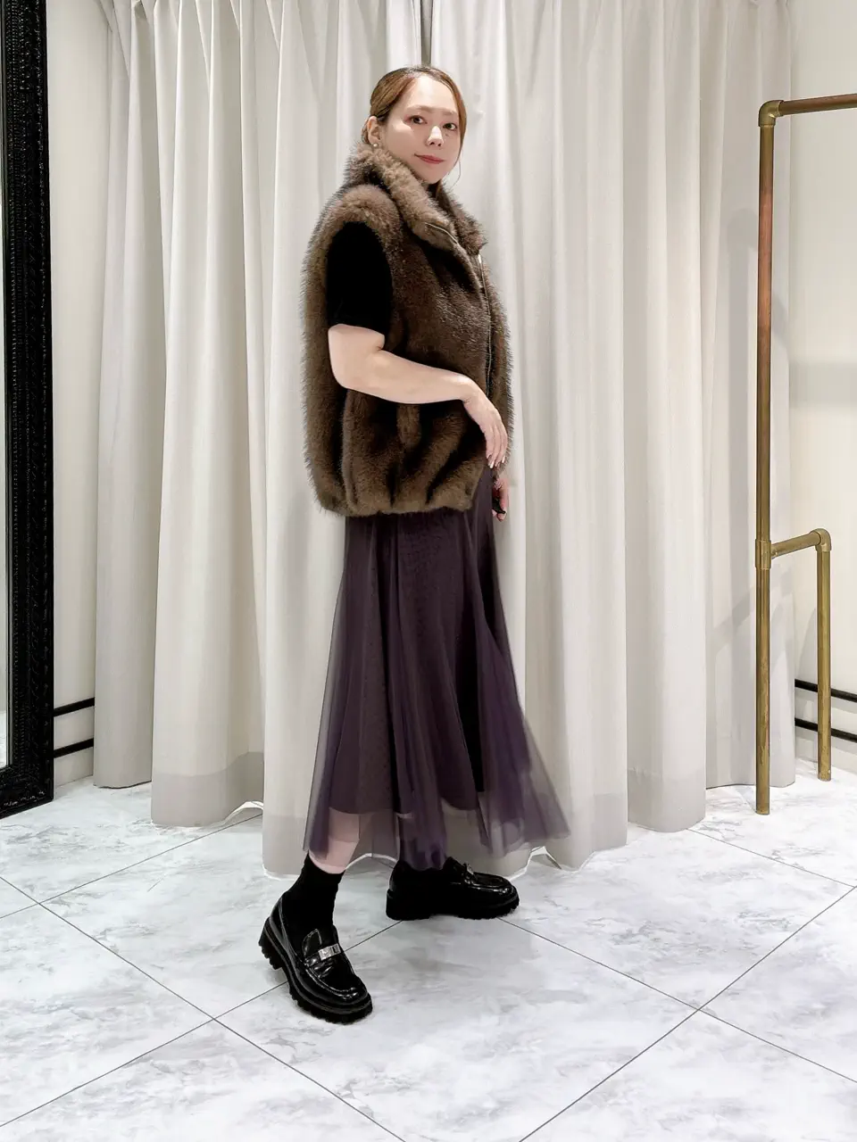 GRACE CONTINENTAL Izumi コーディネート画像