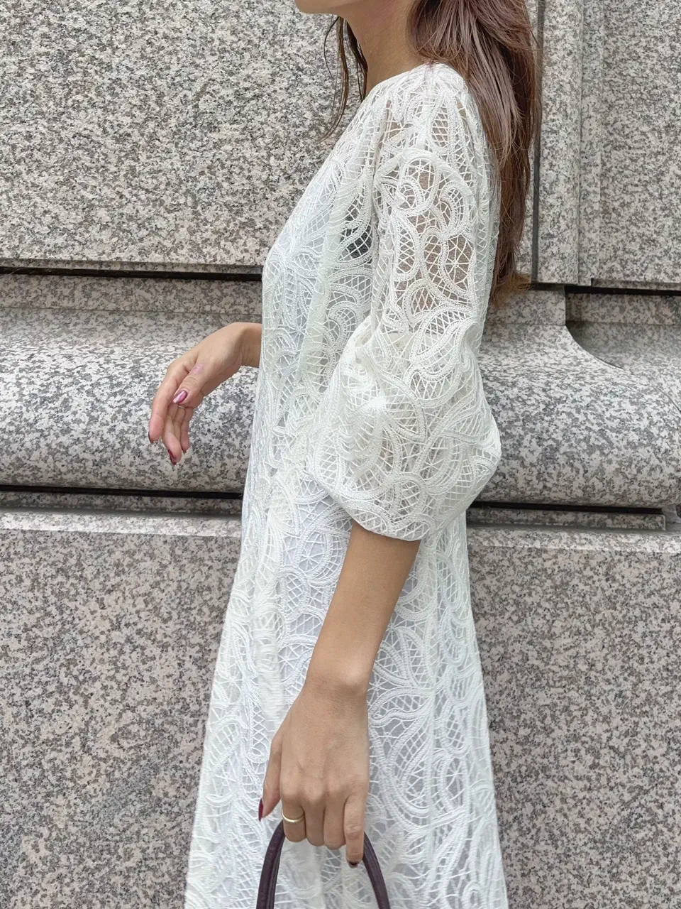 GRACE CONTINENTAL yukimi yonee コーディネート画像