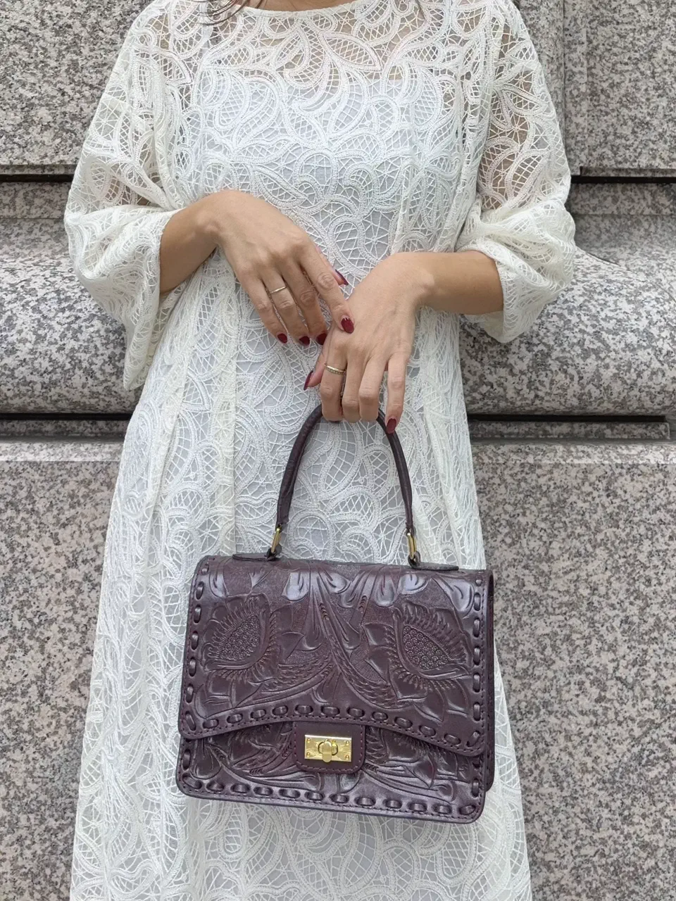 GRACE CONTINENTAL yukimi yonee コーディネート画像