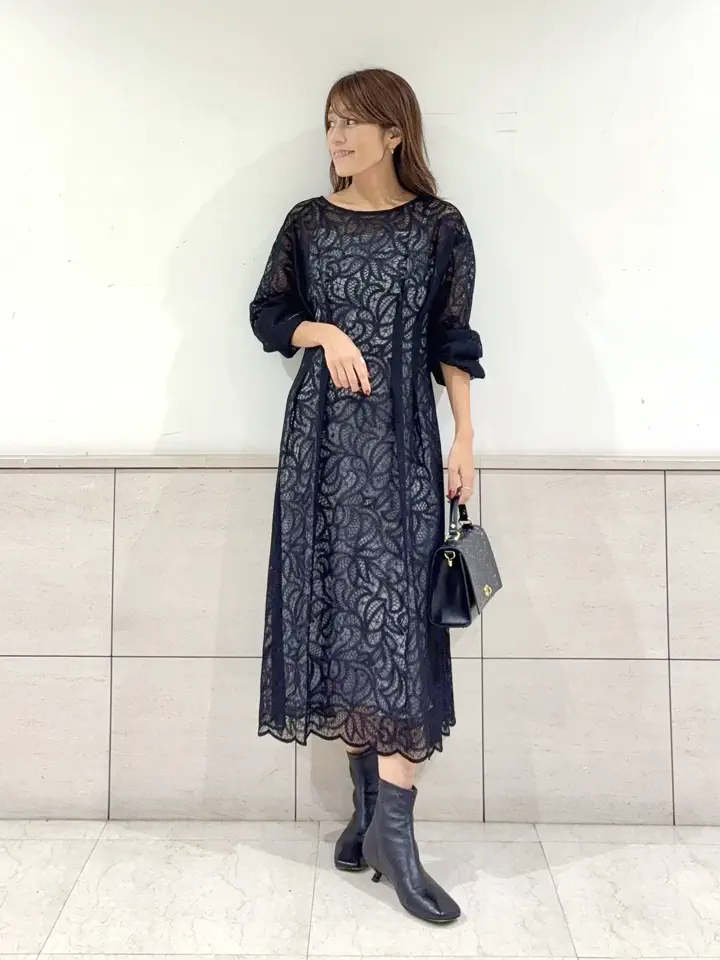 GRACE CONTINENTAL yukimi yonee コーディネート画像
