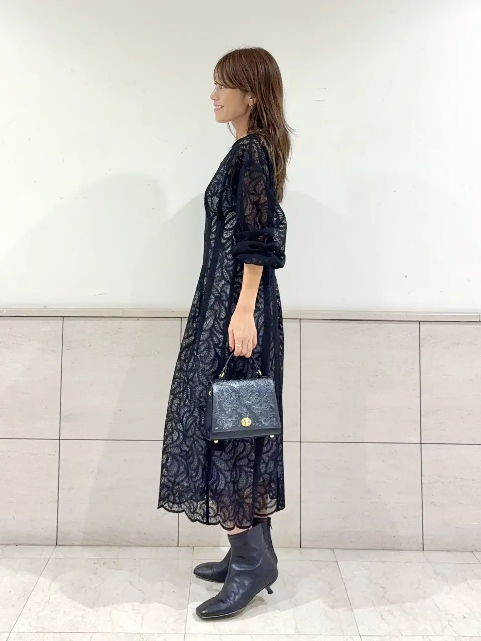 GRACE CONTINENTAL yukimi yonee コーディネート画像
