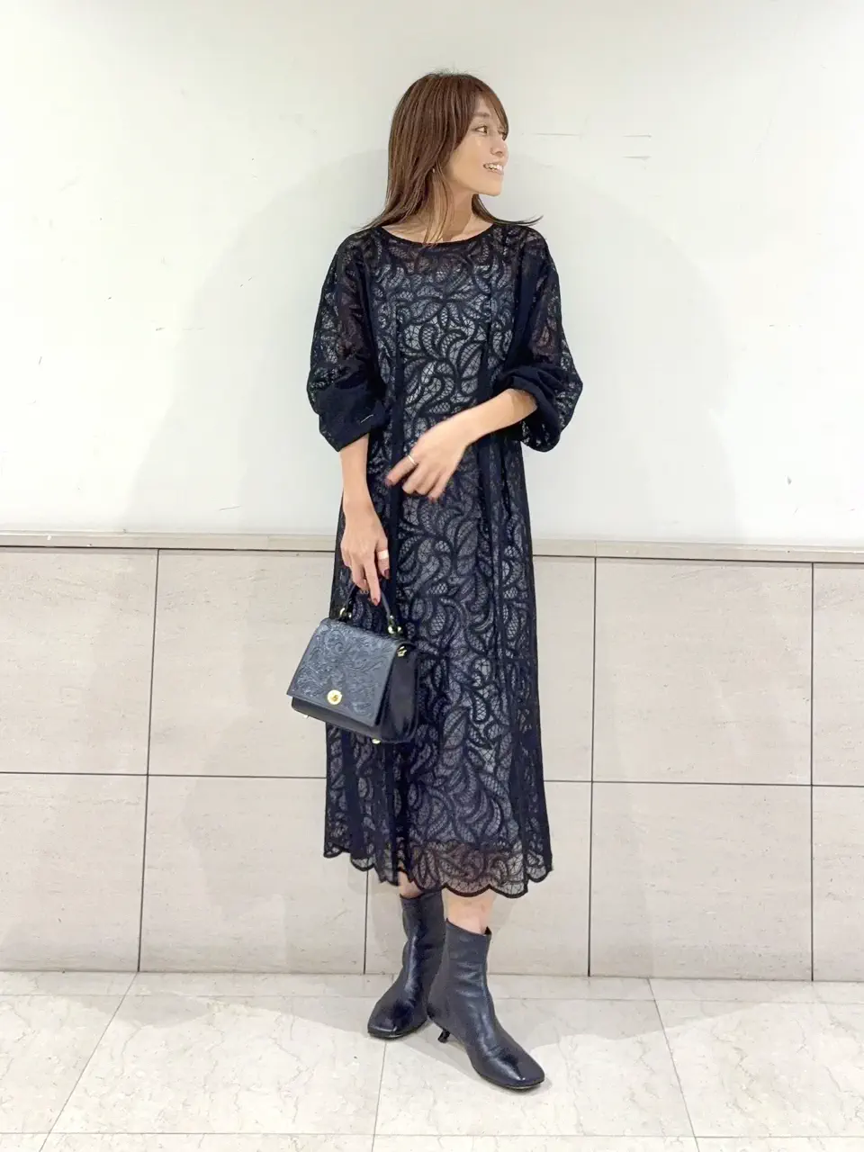 GRACE CONTINENTAL yukimi yonee コーディネート画像