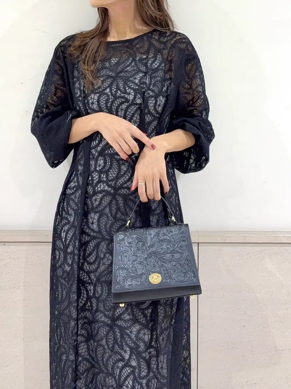 GRACE CONTINENTAL yukimi yonee コーディネート画像