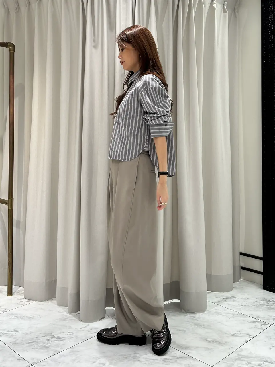 GRACE CONTINENTAL 志田　悠 コーディネート画像
