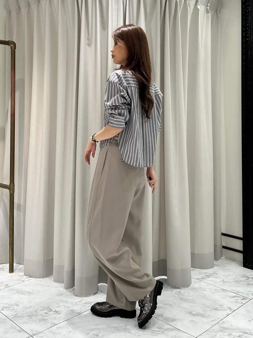GRACE CONTINENTAL 志田　悠 コーディネート画像
