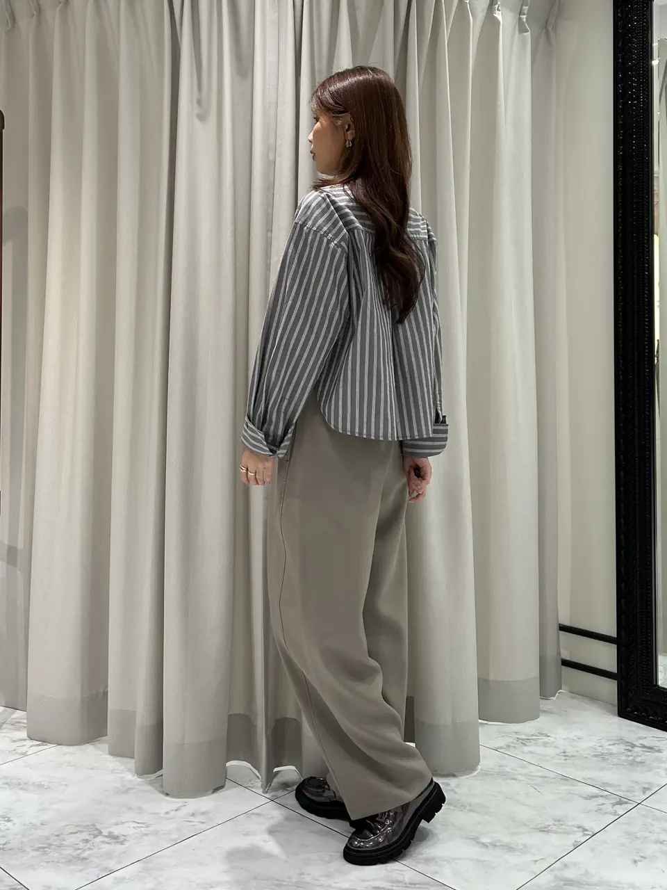 GRACE CONTINENTAL 志田　悠 コーディネート画像