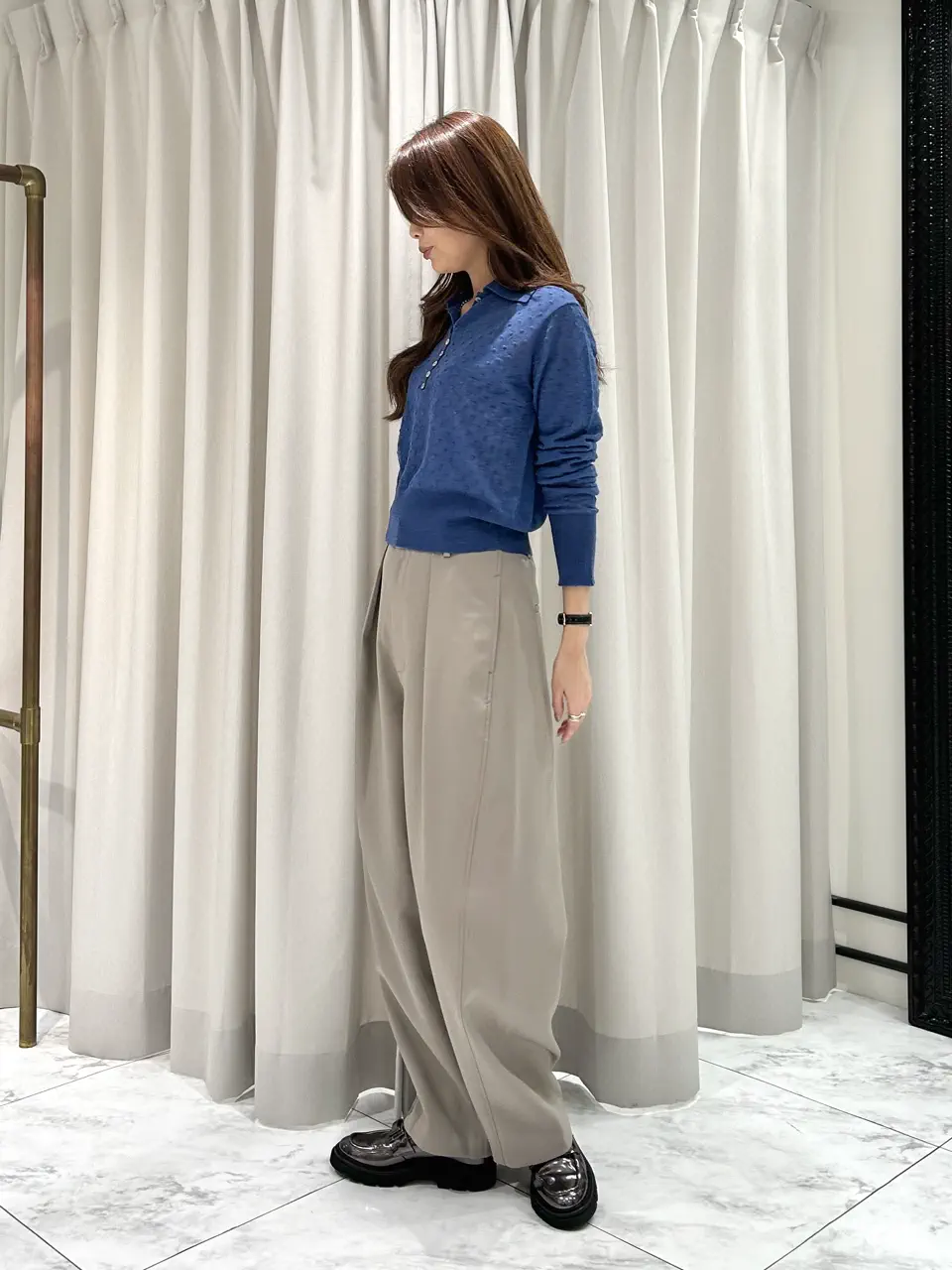 GRACE CONTINENTAL 志田　悠 コーディネート画像