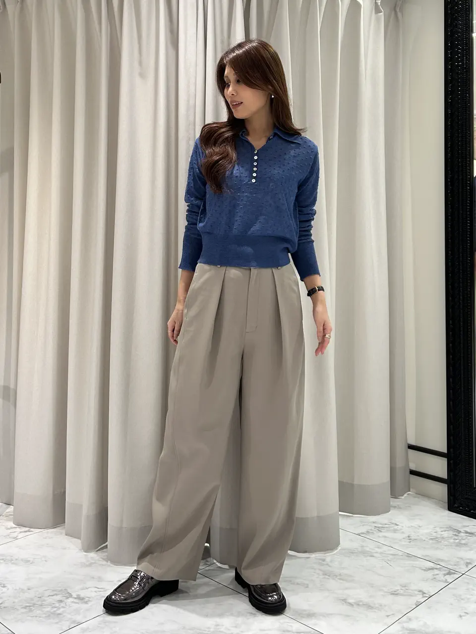GRACE CONTINENTAL 志田　悠 コーディネート画像