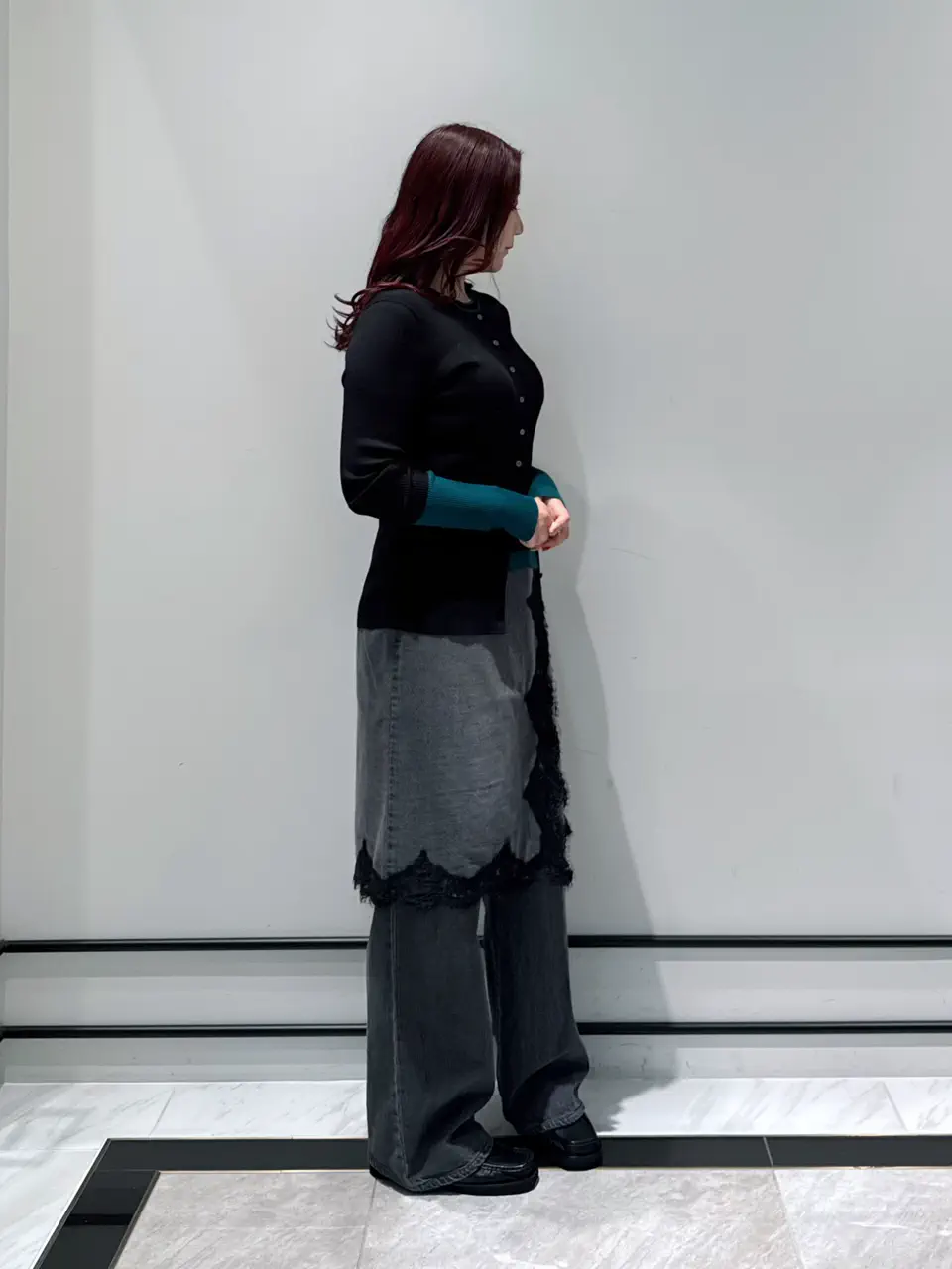 GRACE CONTINENTAL MOMOKO コーディネート画像