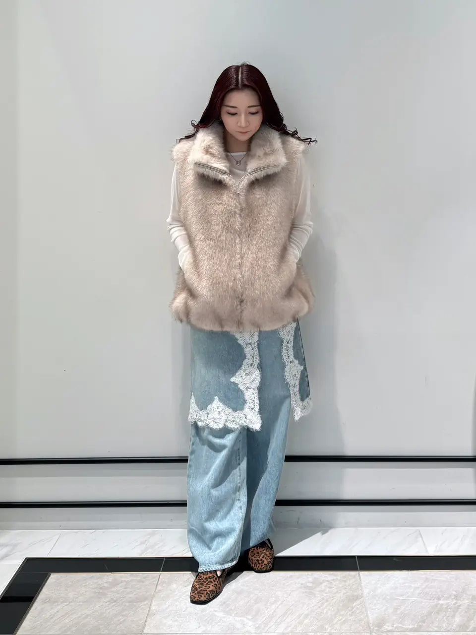 GRACE CONTINENTAL MOMOKO コーディネート画像