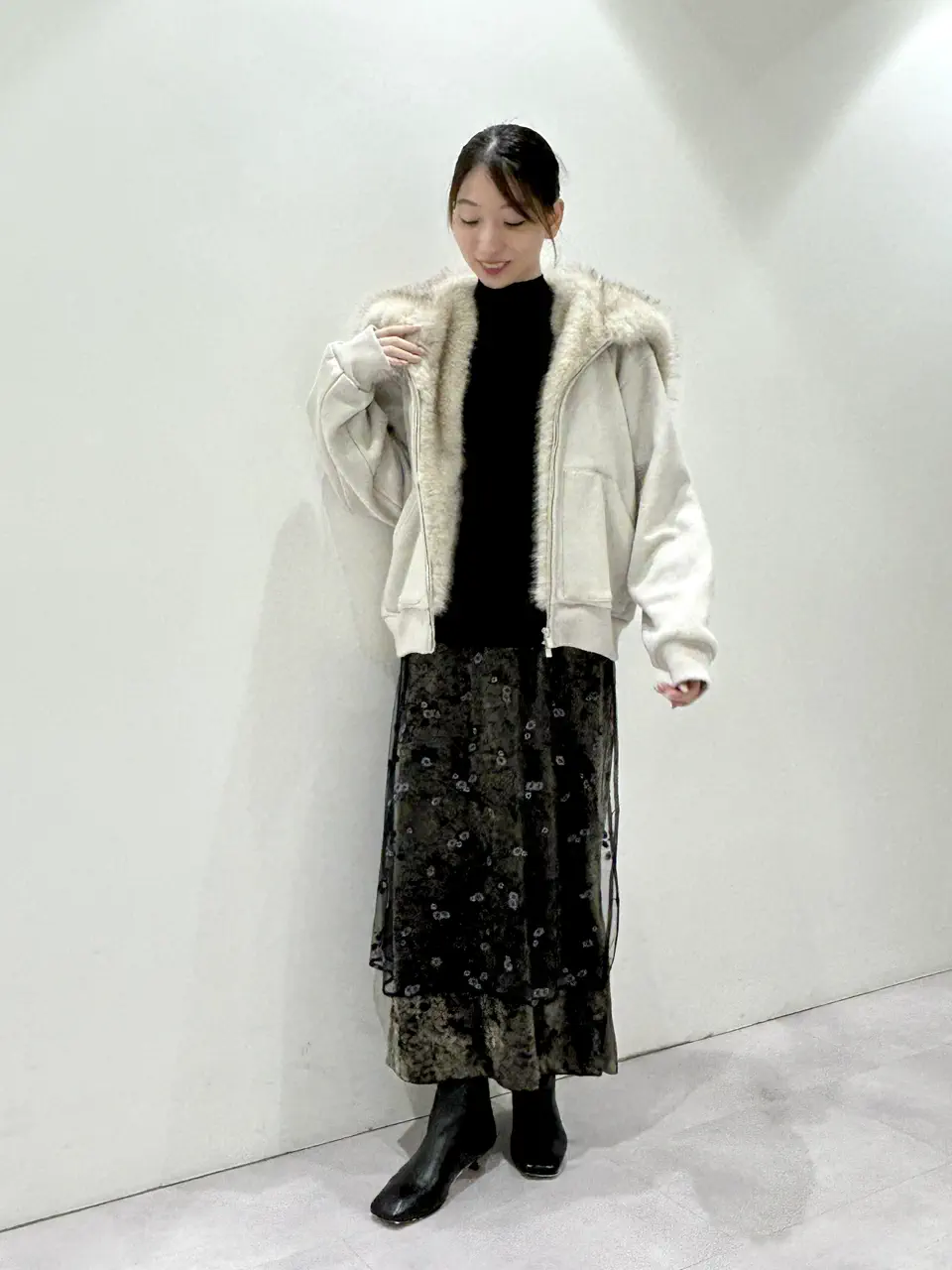GRACE CONTINENTAL eri コーディネート画像