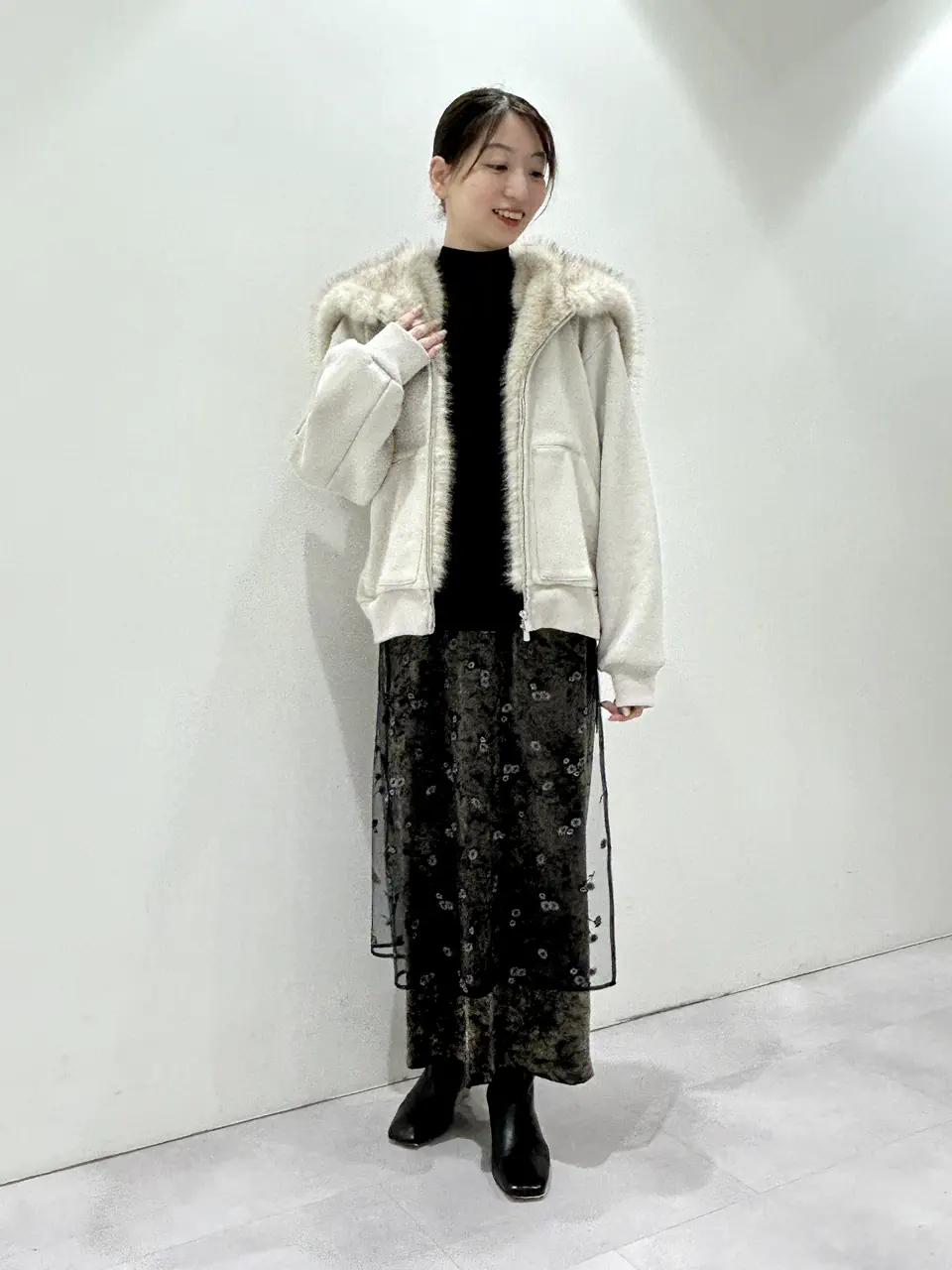 GRACE CONTINENTAL eri コーディネート画像