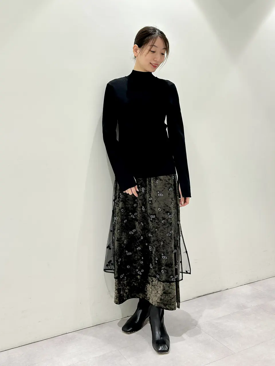 GRACE CONTINENTAL eri コーディネート画像