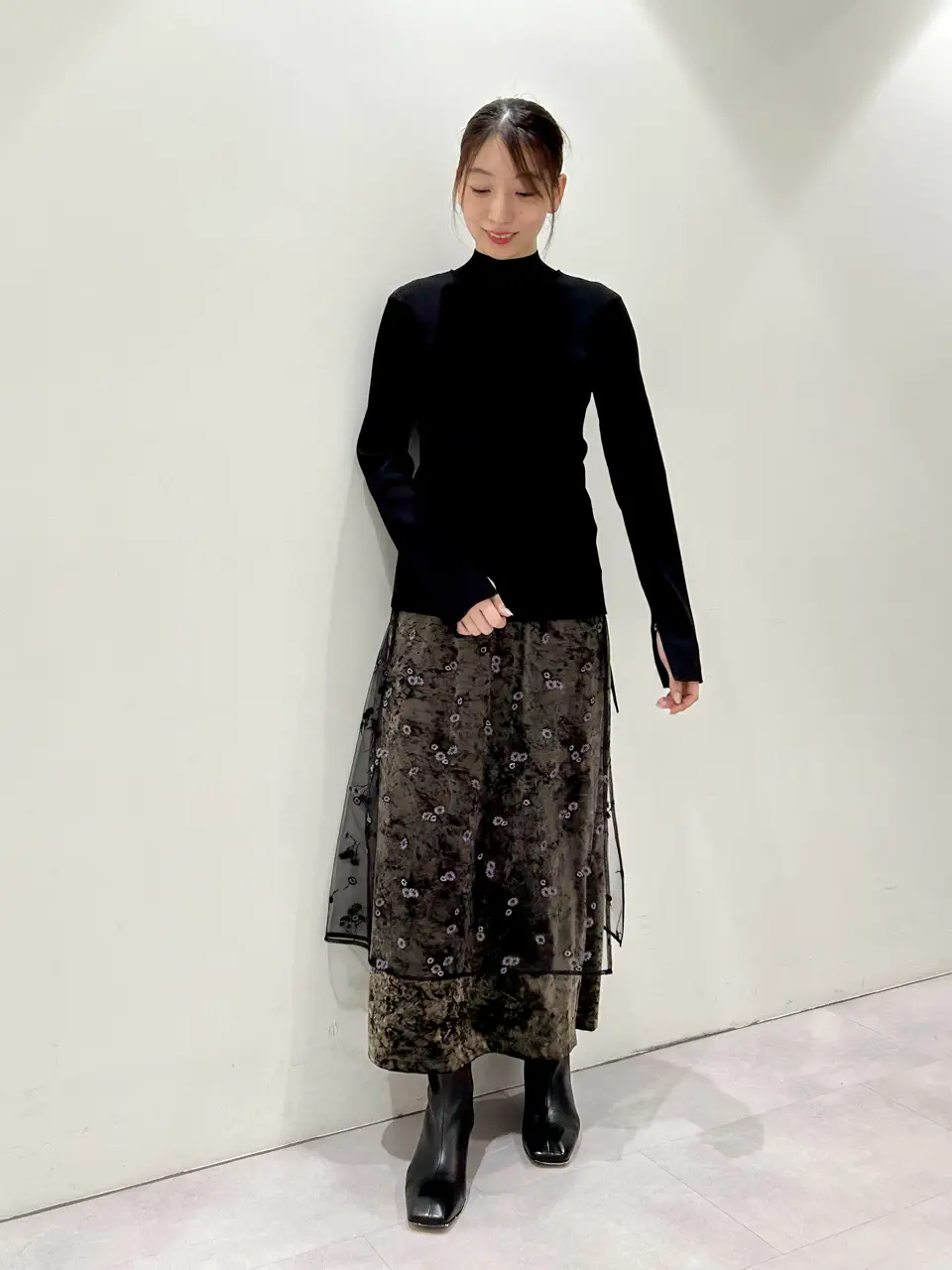 GRACE CONTINENTAL eri コーディネート画像