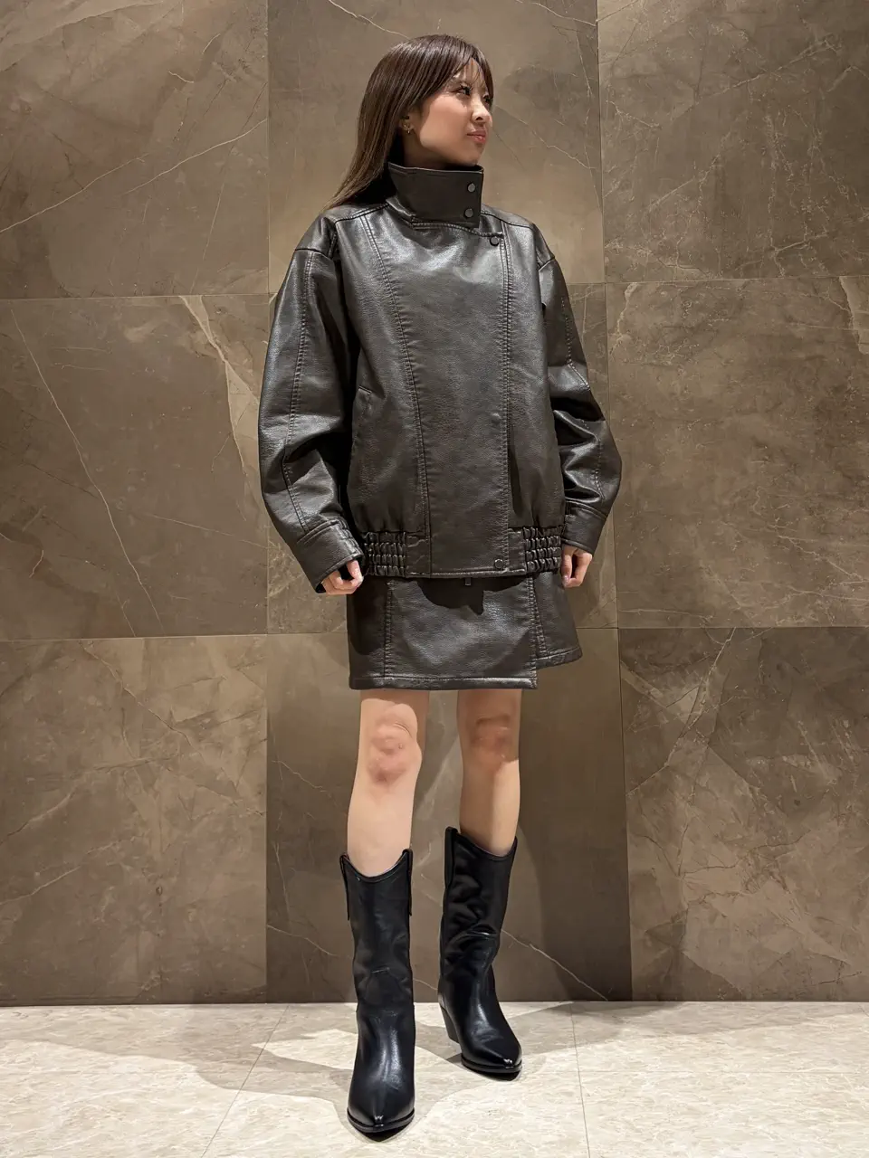 GRACE CONTINENTAL Hata Haruna コーディネート画像