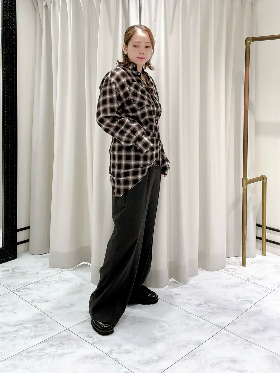 GRACE CONTINENTAL Izumi コーディネート画像