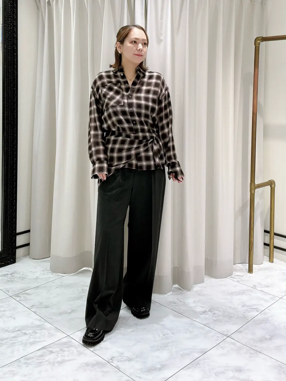 GRACE CONTINENTAL Izumi コーディネート画像