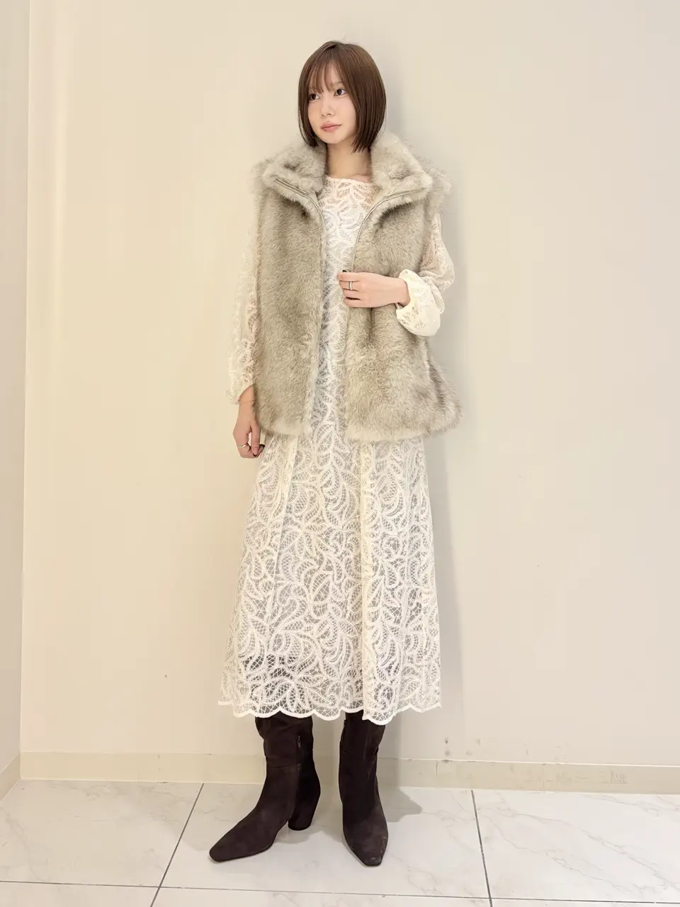 GRACE CONTINENTAL yumeno  コーディネート画像