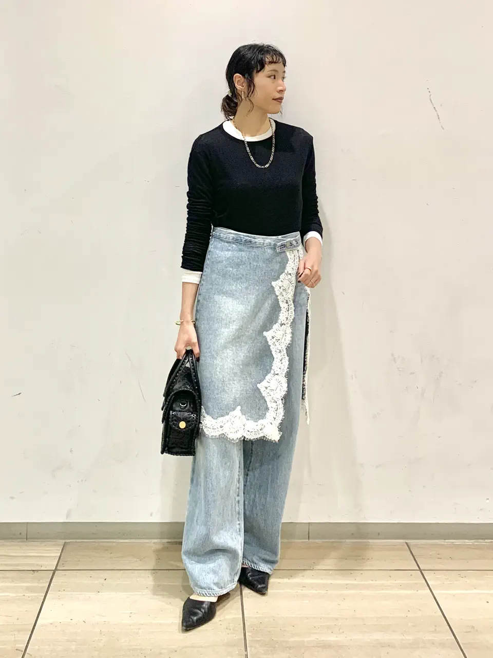  haruka iwasaki コーディネート画像