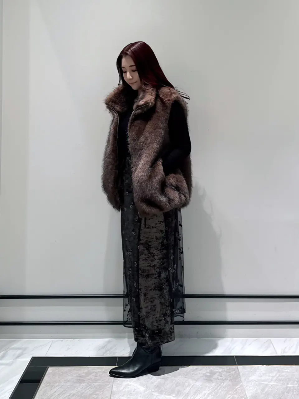 GRACE CONTINENTAL MOMOKO コーディネート画像