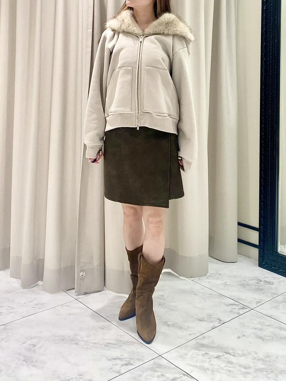 GRACE CONTINENTAL aika コーディネート画像
