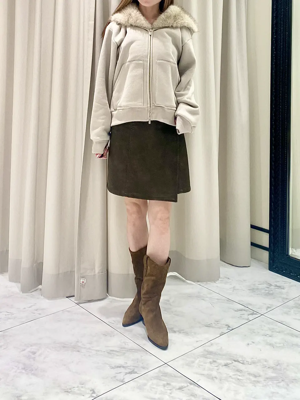 GRACE CONTINENTAL aika コーディネート画像