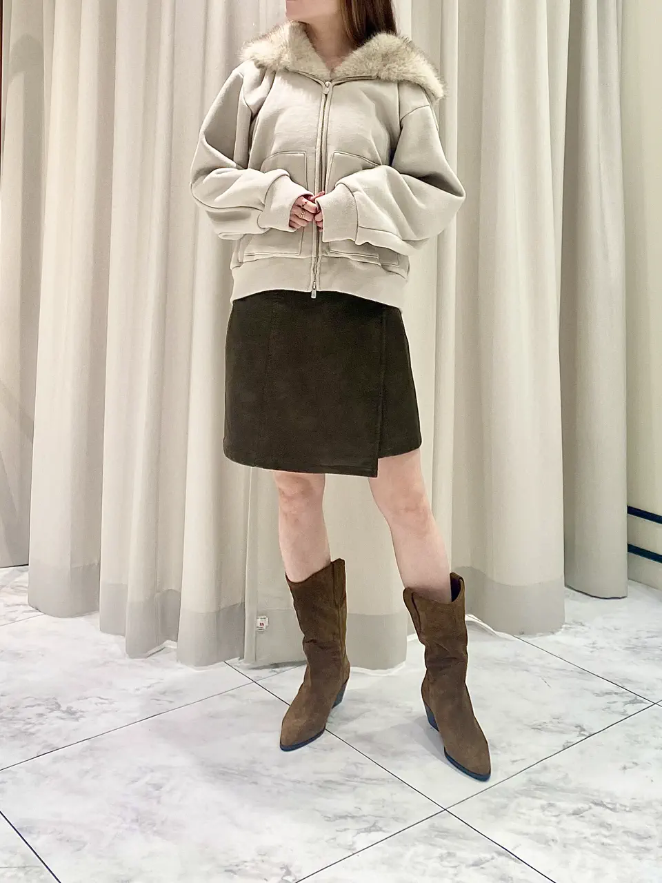 GRACE CONTINENTAL aika コーディネート画像