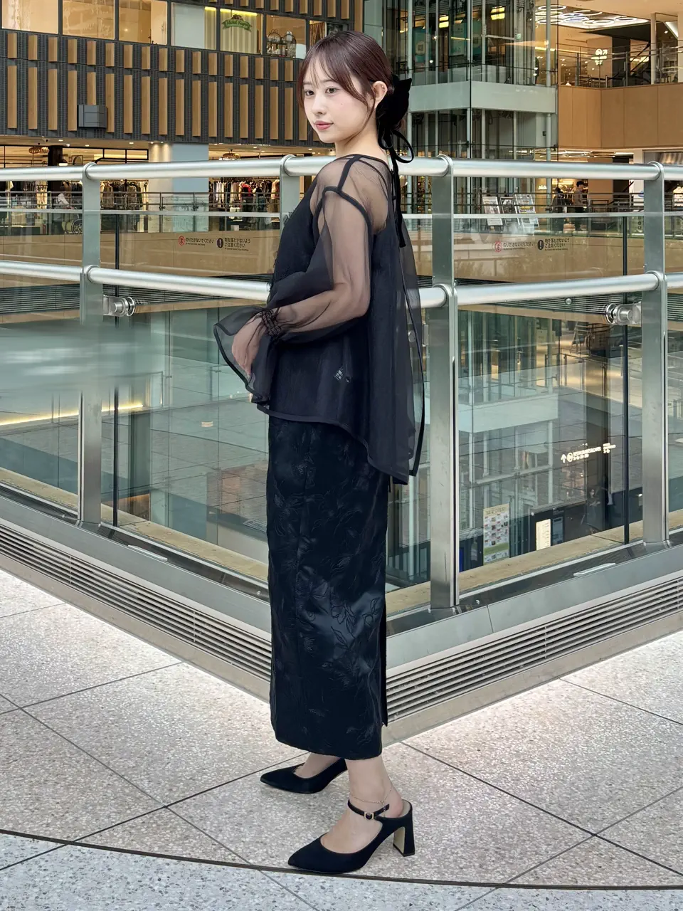 GRACE CONTINENTAL Kiku コーディネート画像