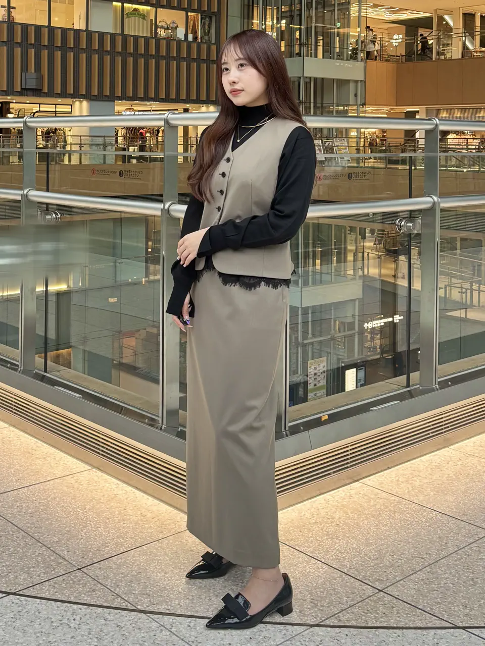 GRACE CONTINENTAL Kiku コーディネート画像