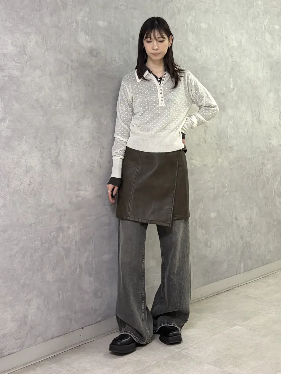 GRACE CONTINENTAL kobayashi コーディネート画像