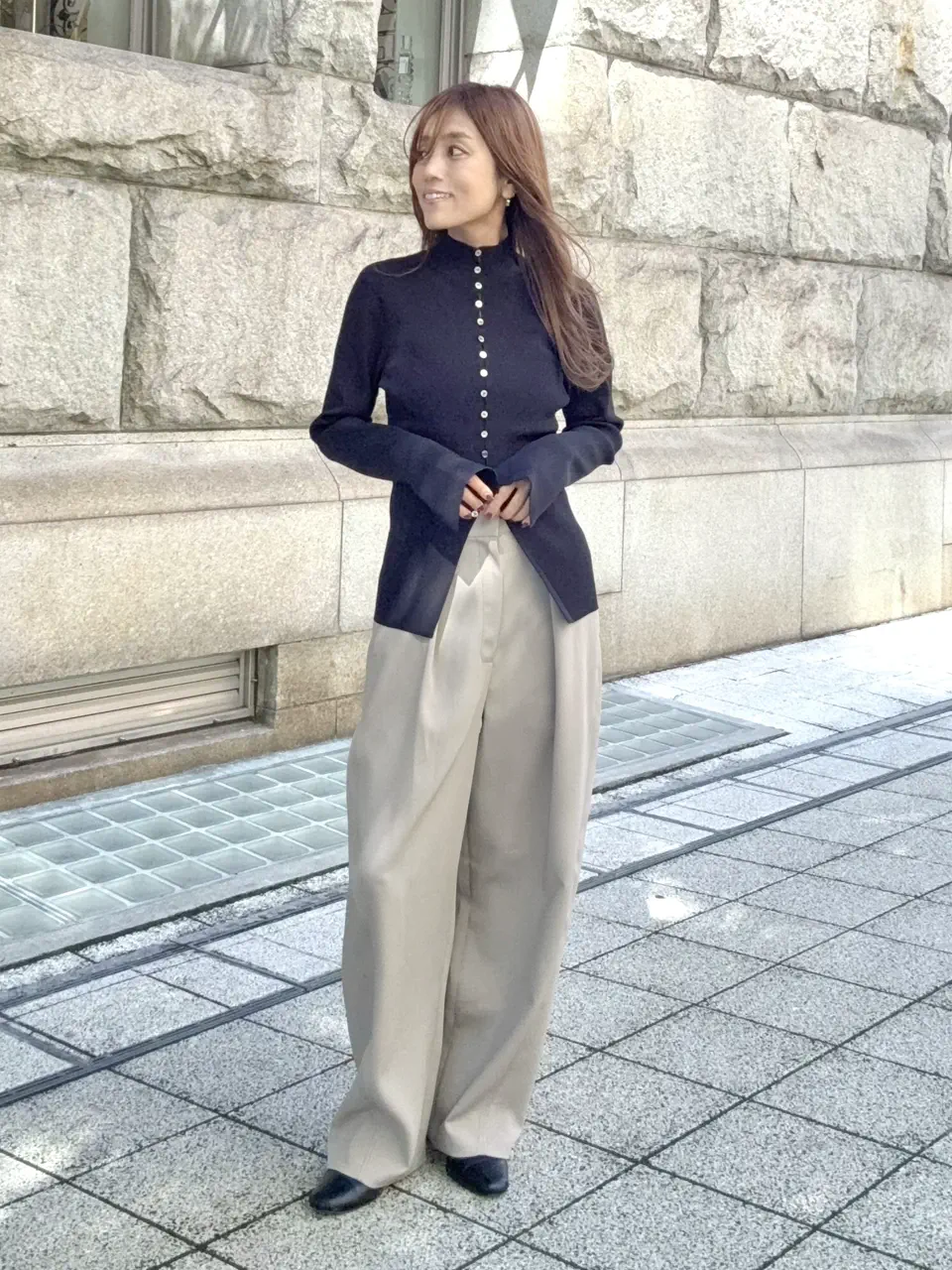 GRACE CONTINENTAL yukimi yonee コーディネート画像