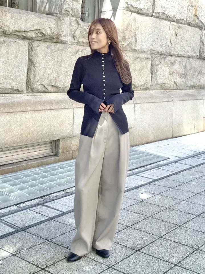 GRACE CONTINENTAL yukimi yonee コーディネート画像