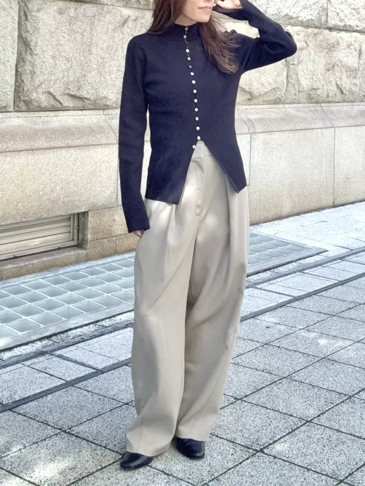 GRACE CONTINENTAL yukimi yonee コーディネート画像