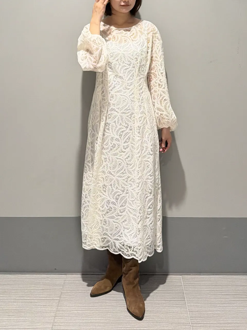 GRACE CONTINENTAL MORITA AI コーディネート画像