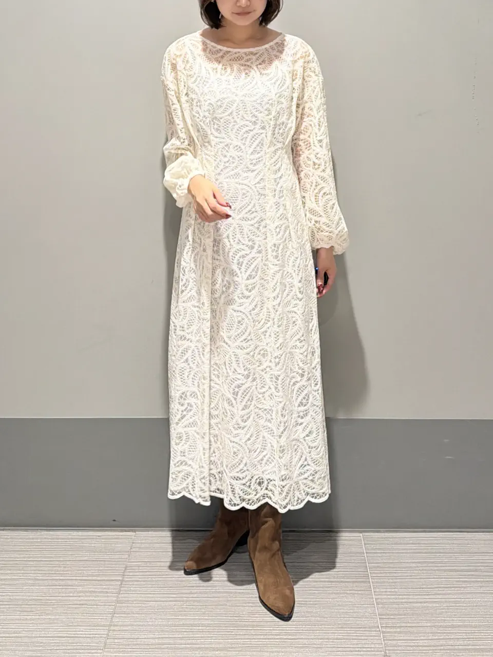 GRACE CONTINENTAL MORITA AI コーディネート画像