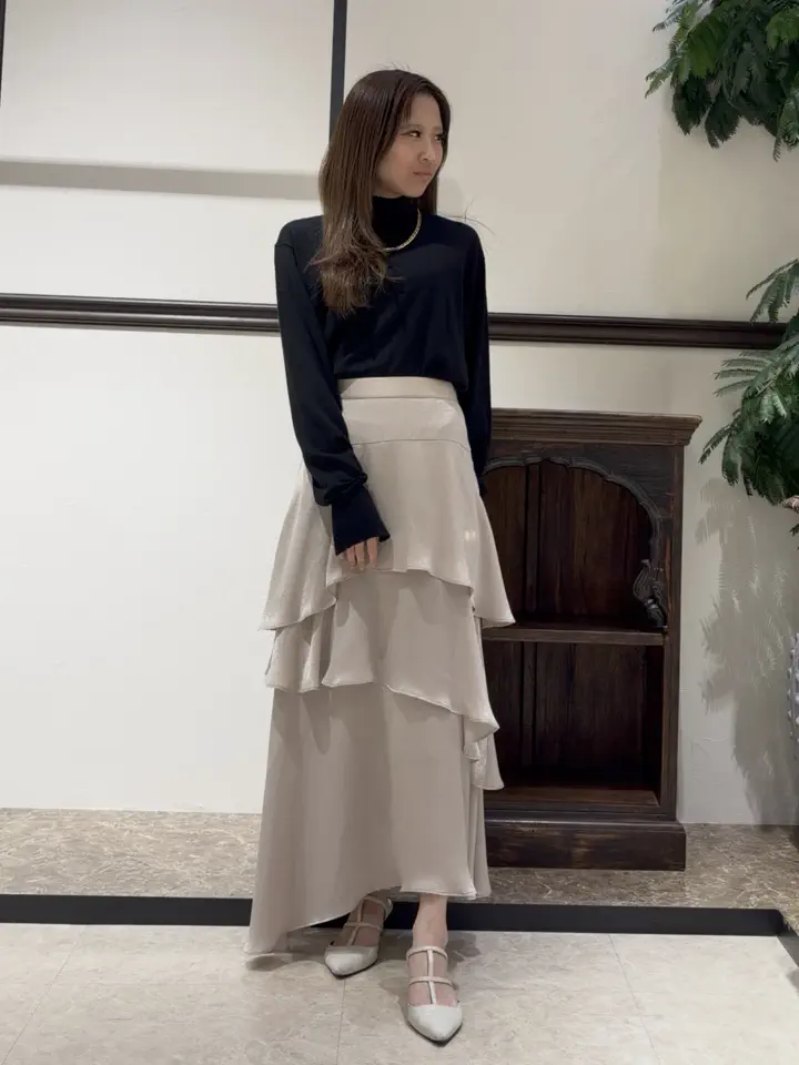 GRACE CONTINENTAL Hata Haruna コーディネート画像