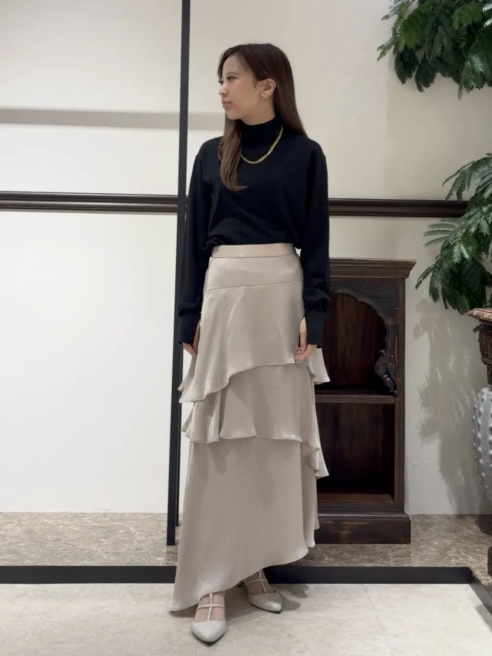 GRACE CONTINENTAL Hata Haruna コーディネート画像
