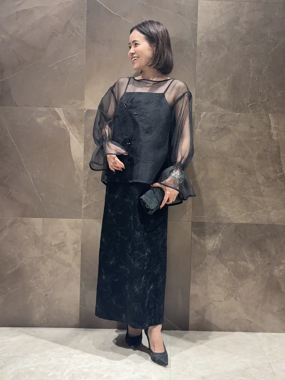 GRACE CONTINENTAL 穐山　香織 コーディネート画像