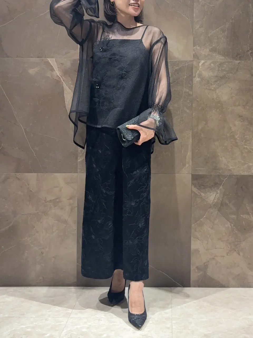 GRACE CONTINENTAL 穐山　香織 コーディネート画像