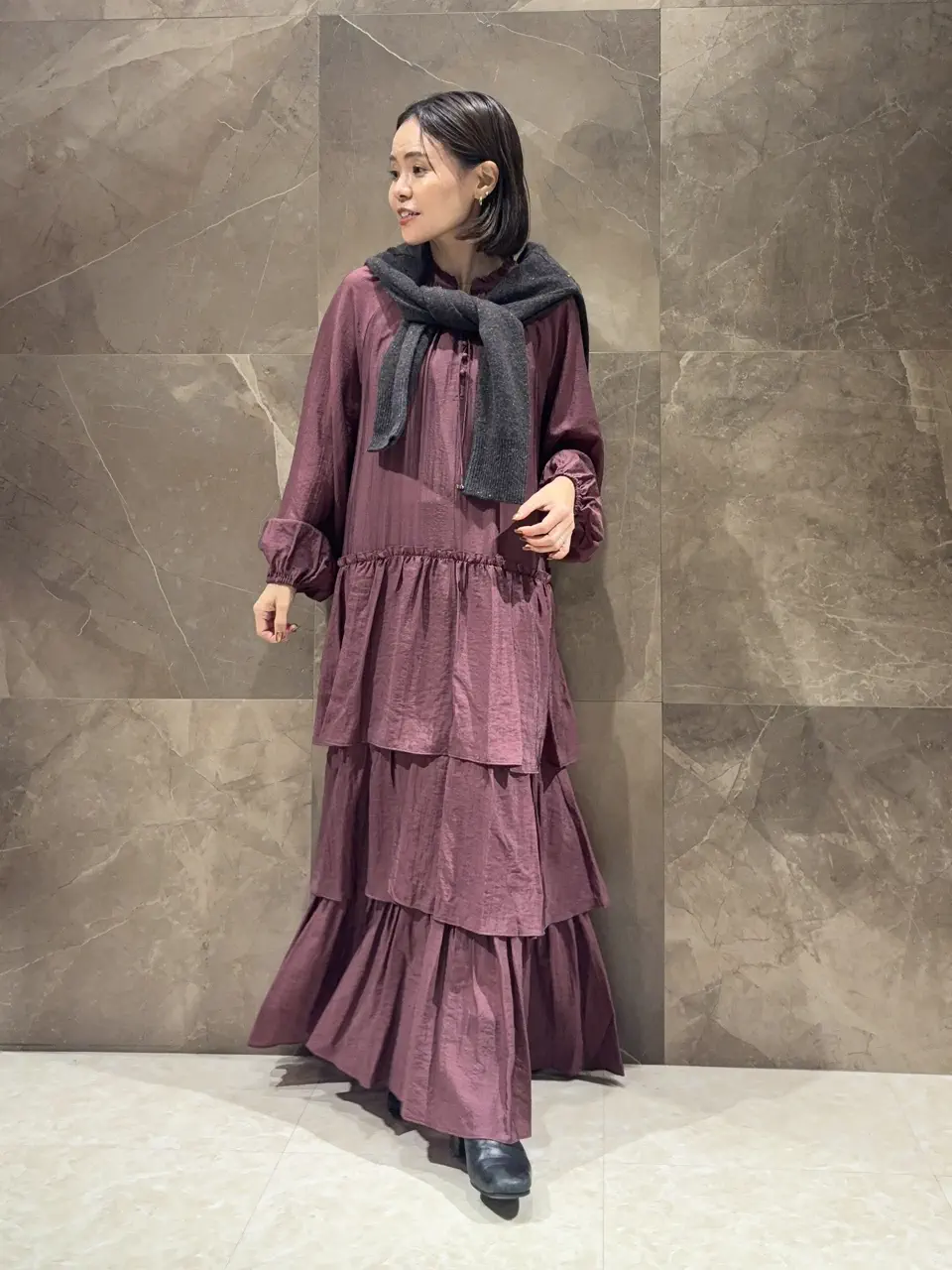 GRACE CONTINENTAL 穐山　香織 コーディネート画像