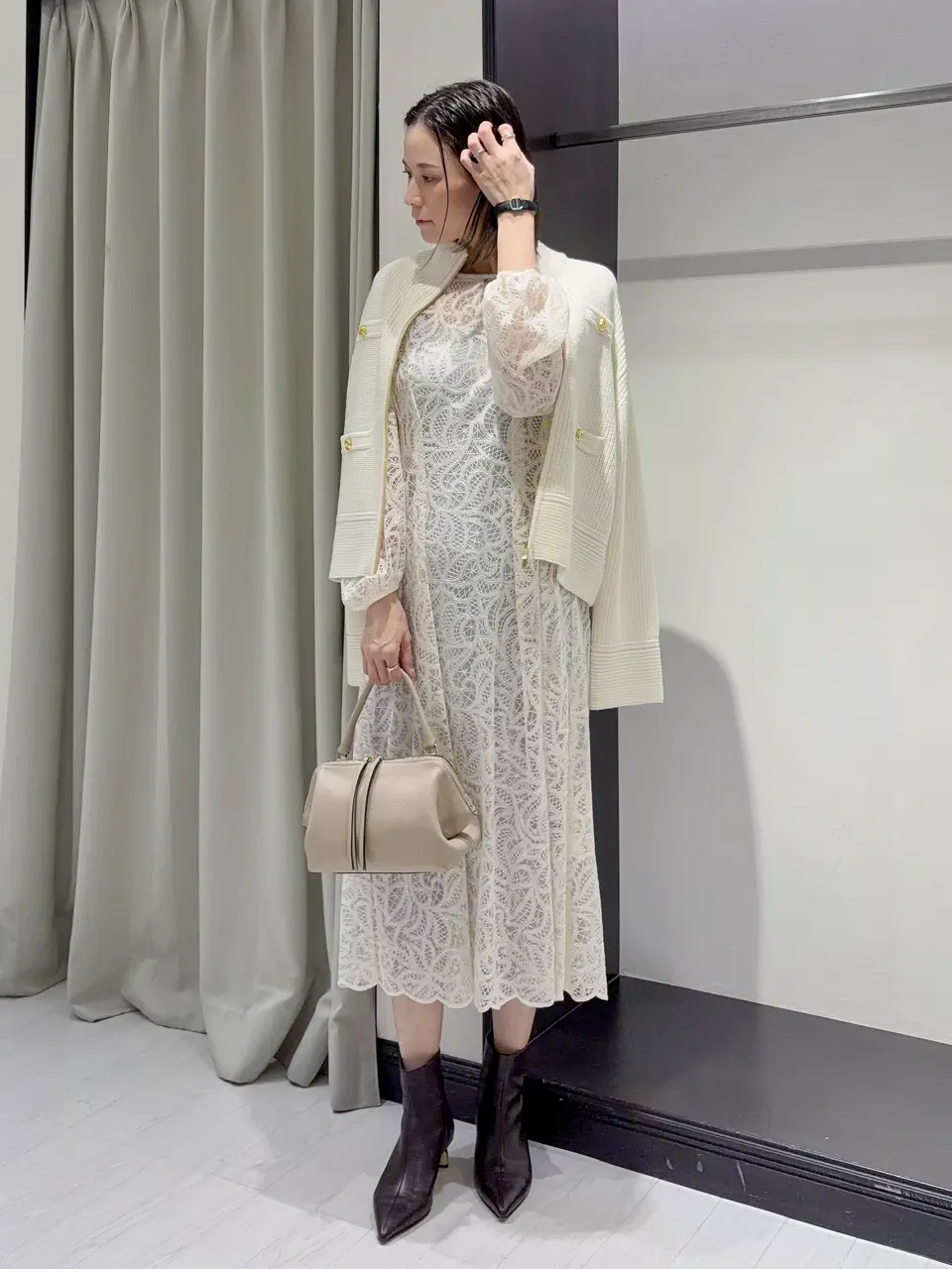 GRACE CONTINENTAL 亀田 未希 コーディネート画像