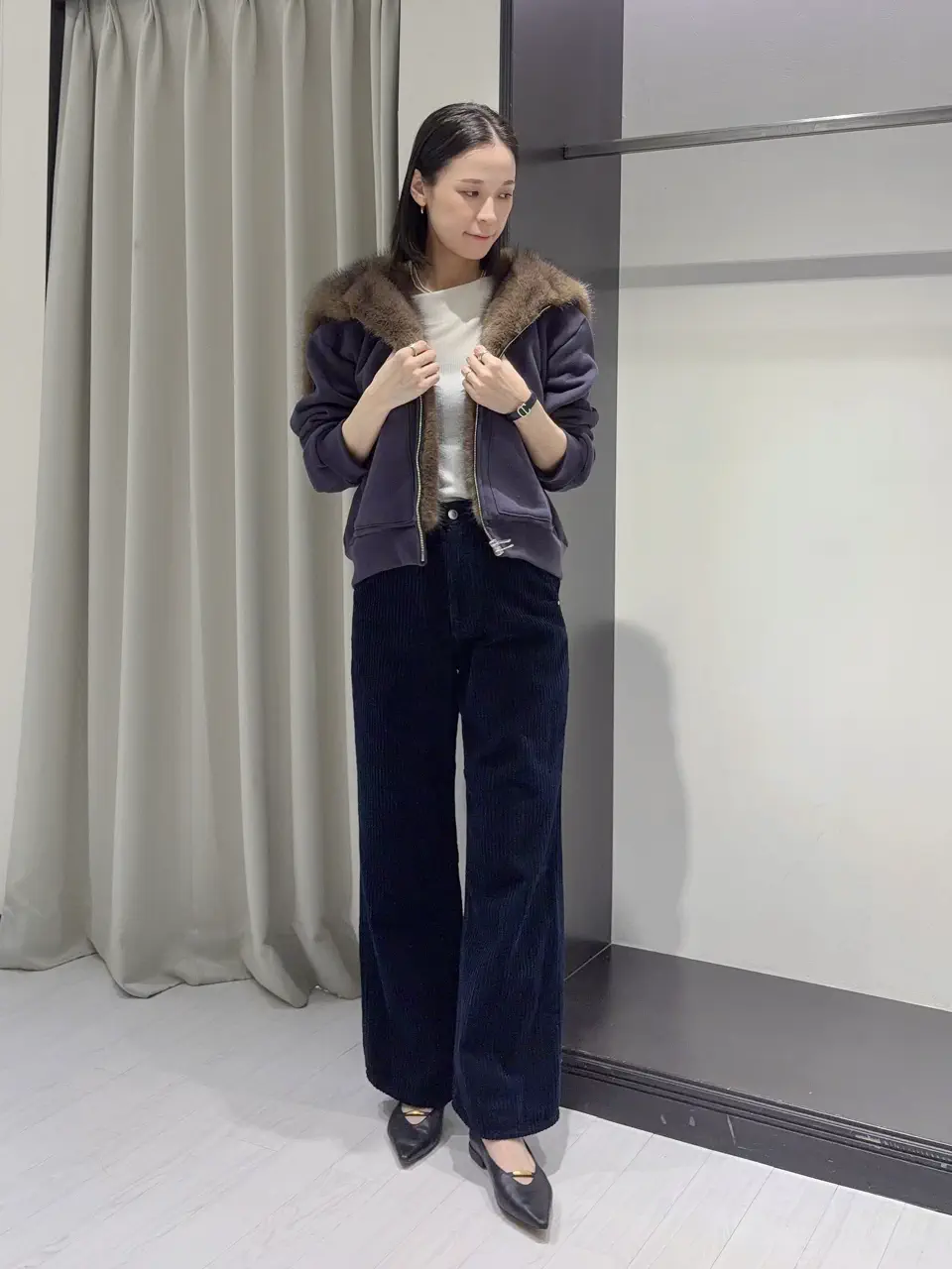 GRACE CONTINENTAL 亀田 未希 コーディネート画像