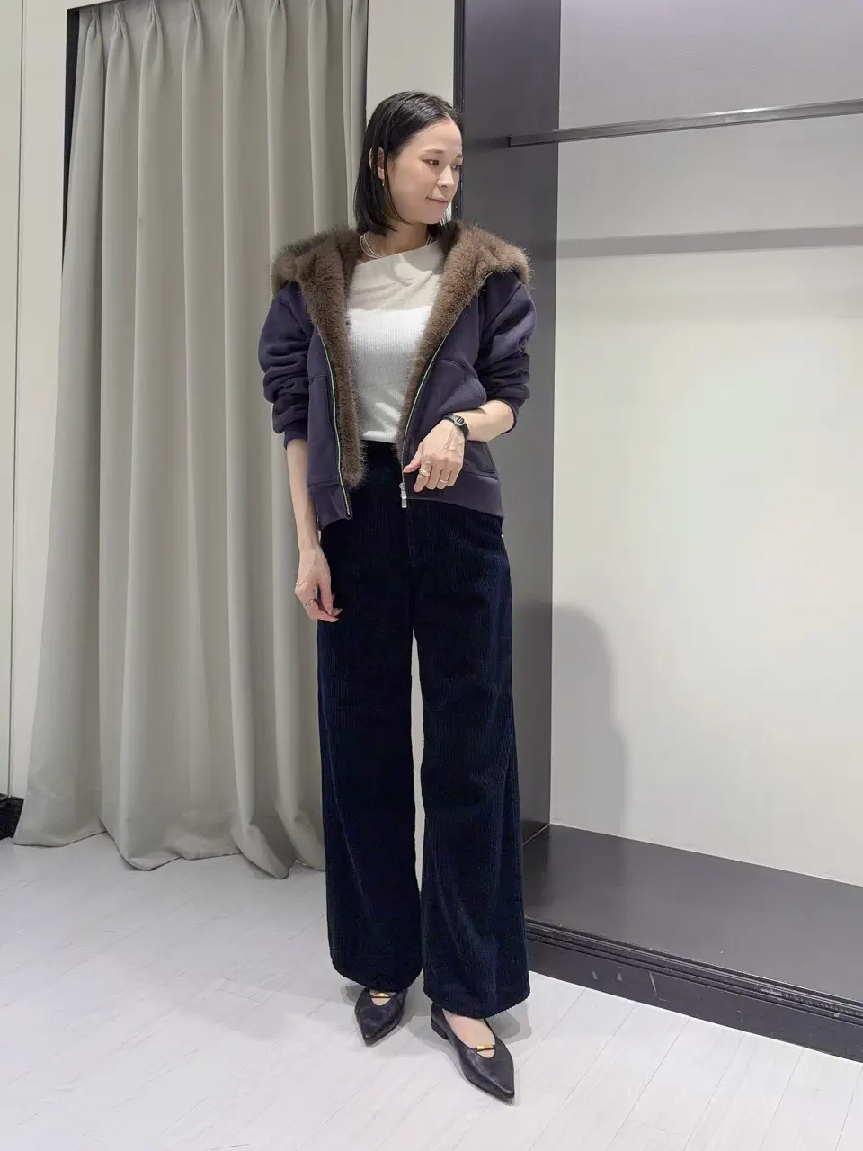 GRACE CONTINENTAL 亀田 未希 コーディネート画像