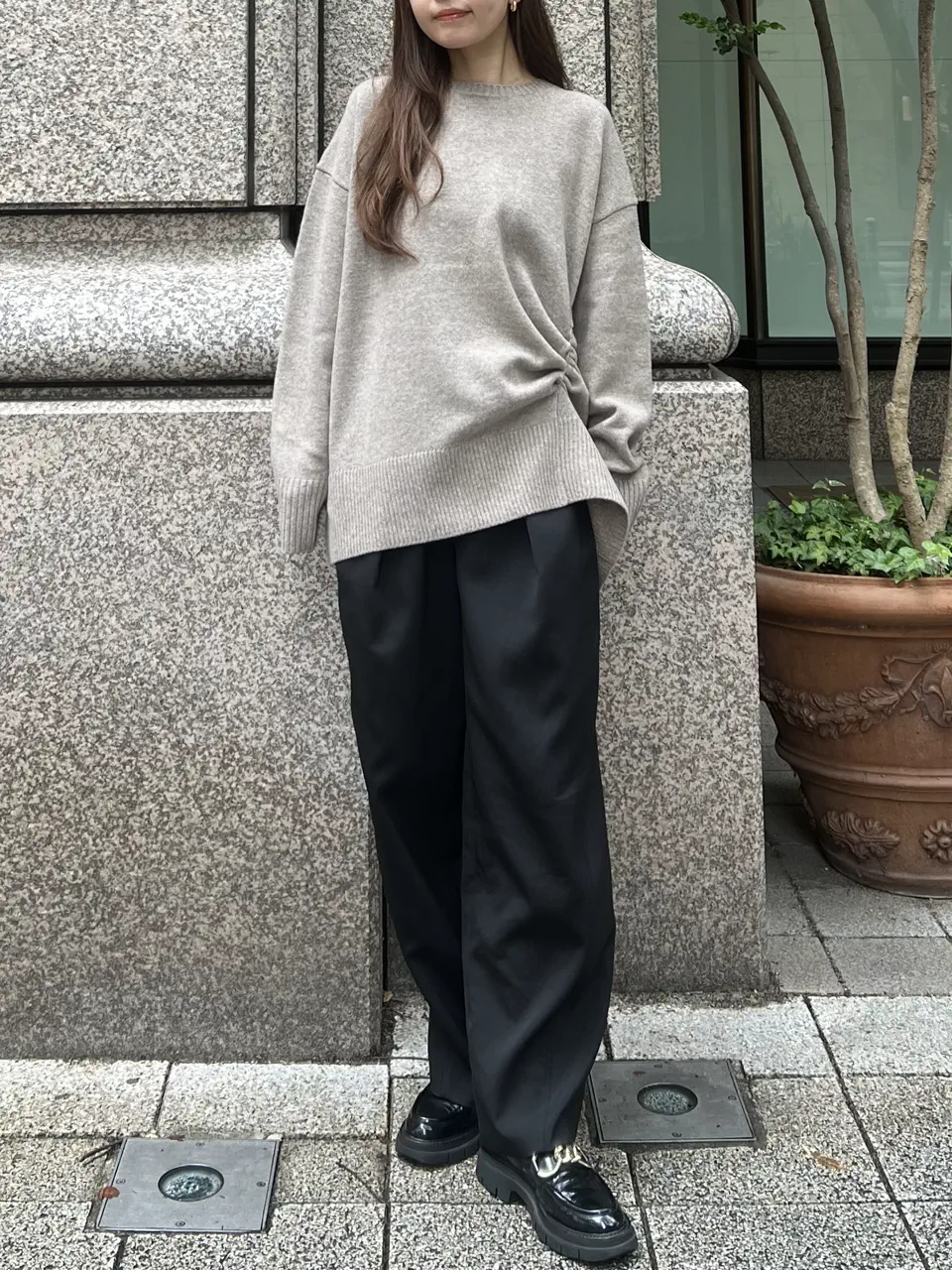 GRACE CONTINENTAL ERINA KATO コーディネート画像