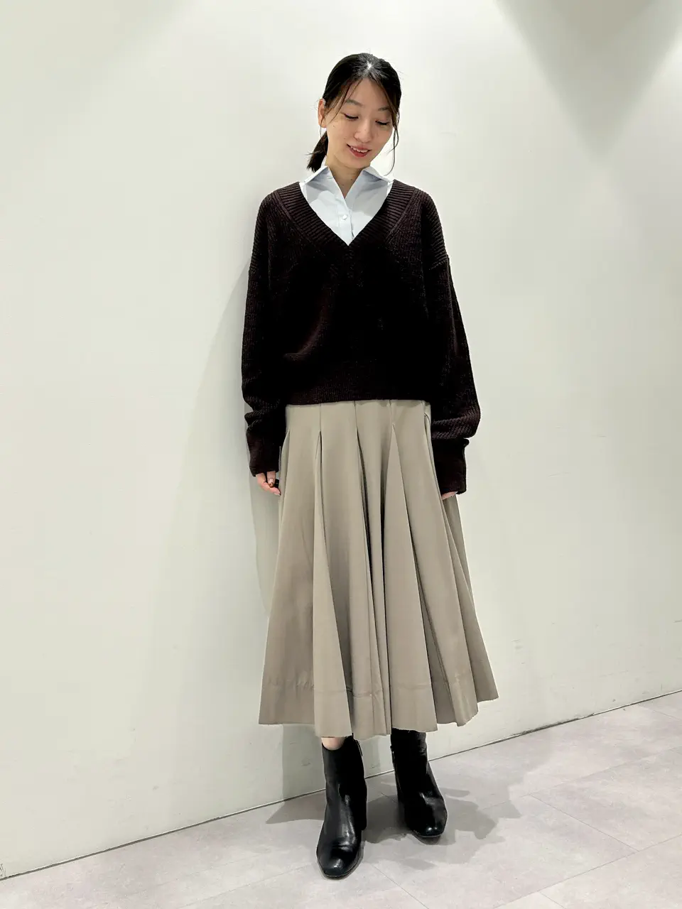 GRACE CONTINENTAL eri コーディネート画像