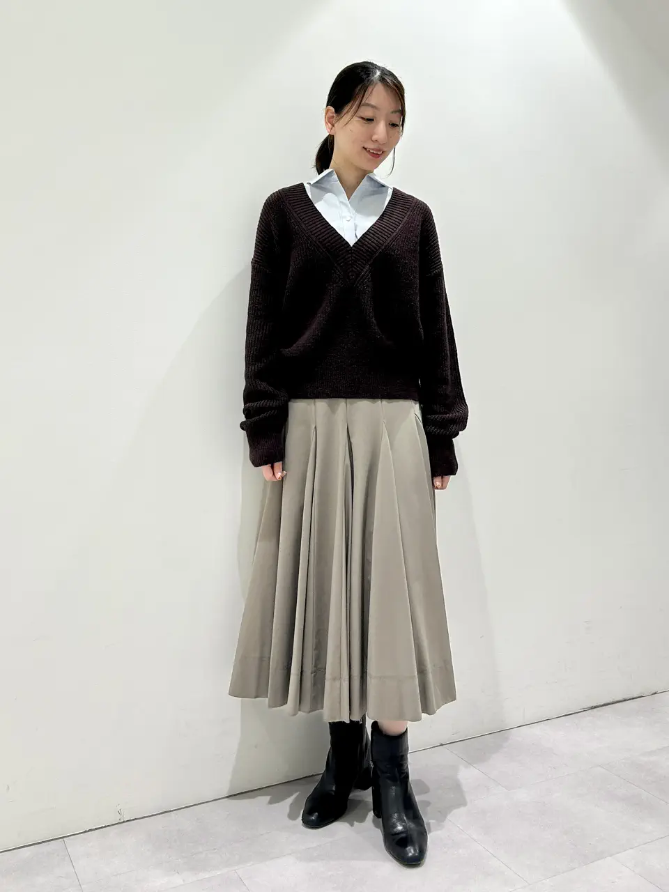 GRACE CONTINENTAL eri コーディネート画像
