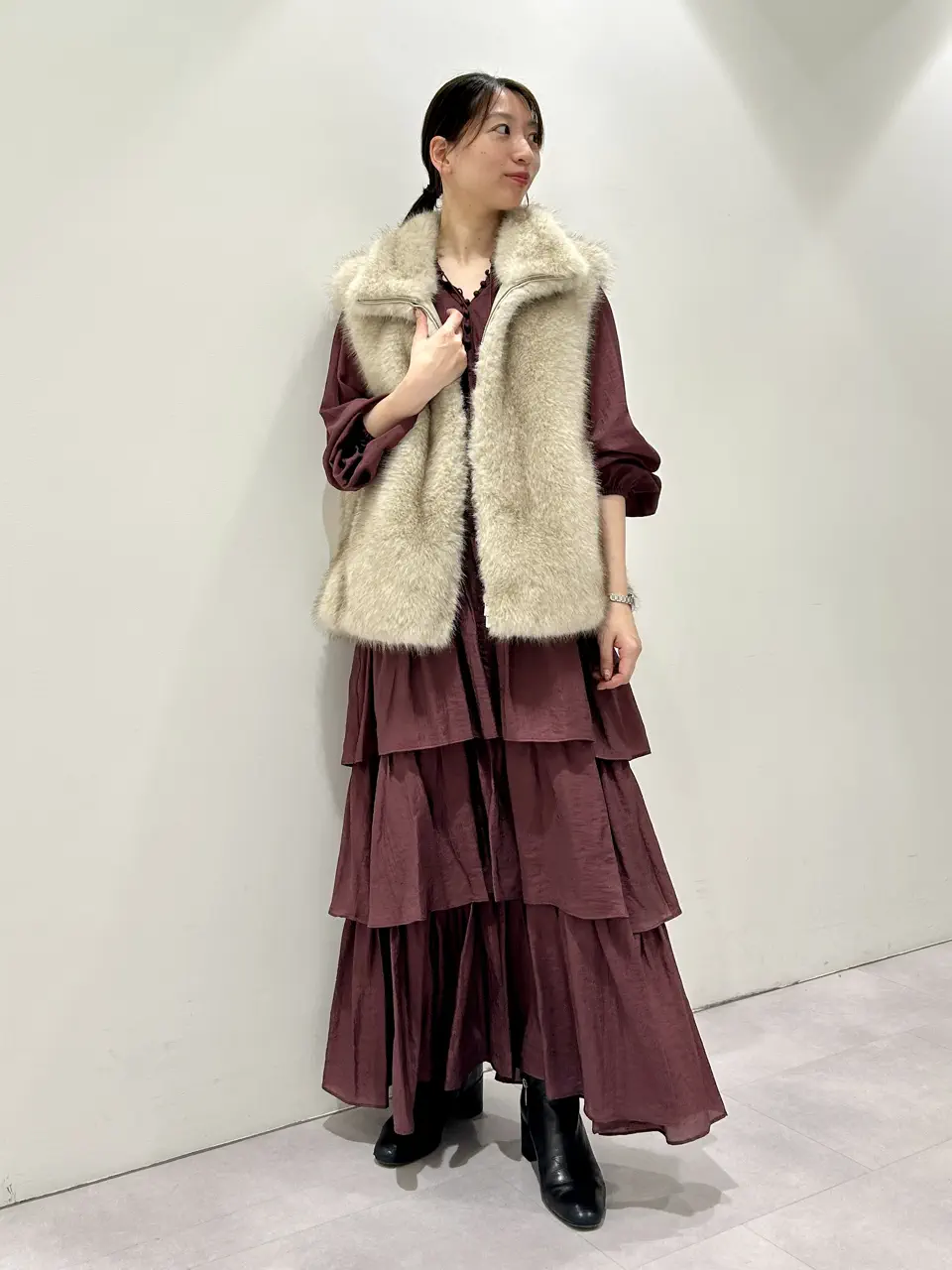 GRACE CONTINENTAL eri コーディネート画像